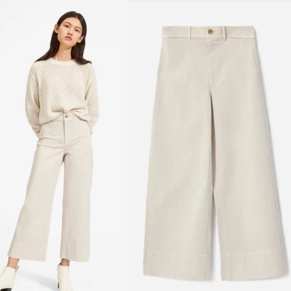 Everlane The Lightweight Leg Crop Chino 2 NWT - Picture 7 of 15